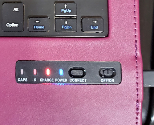 無線キーボードON