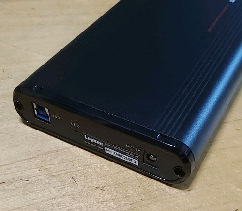 HDDケース端子部