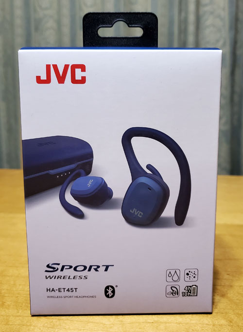 JVCワイヤレスイヤホン箱